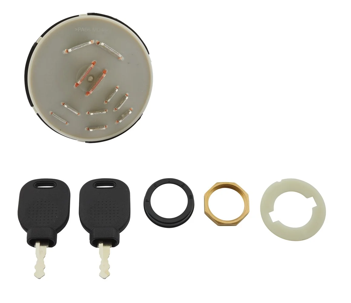 HELLA - 6JB 003 959-021 - Zünd-/Startschalter, Drehbetätigung, 12/24V, 10-polig