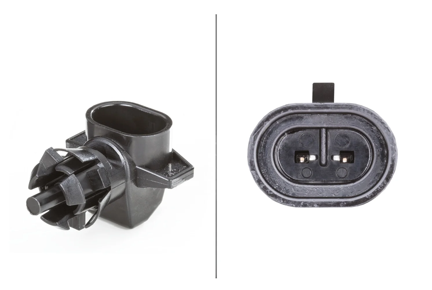 HELLA - 6PT 009 104-011 - Sensor, Außentemperatur, 12V, 2-polig