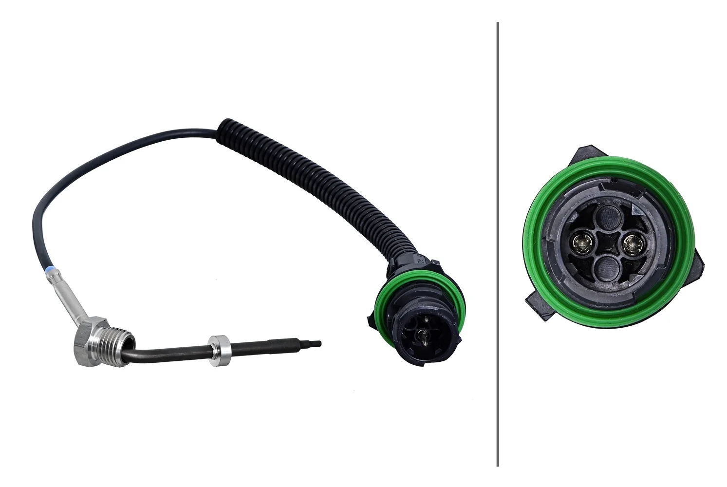 HELLA - 6PT 358 181-941 - Sensor, Abgastemperatur, 2-polig