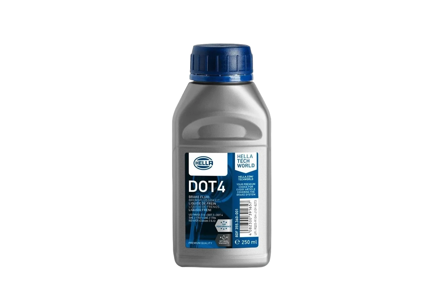 HELLA - 8DF 355 360-041 - Bremsflüssigkeit 95007, DOT 4, Kanister, 20L