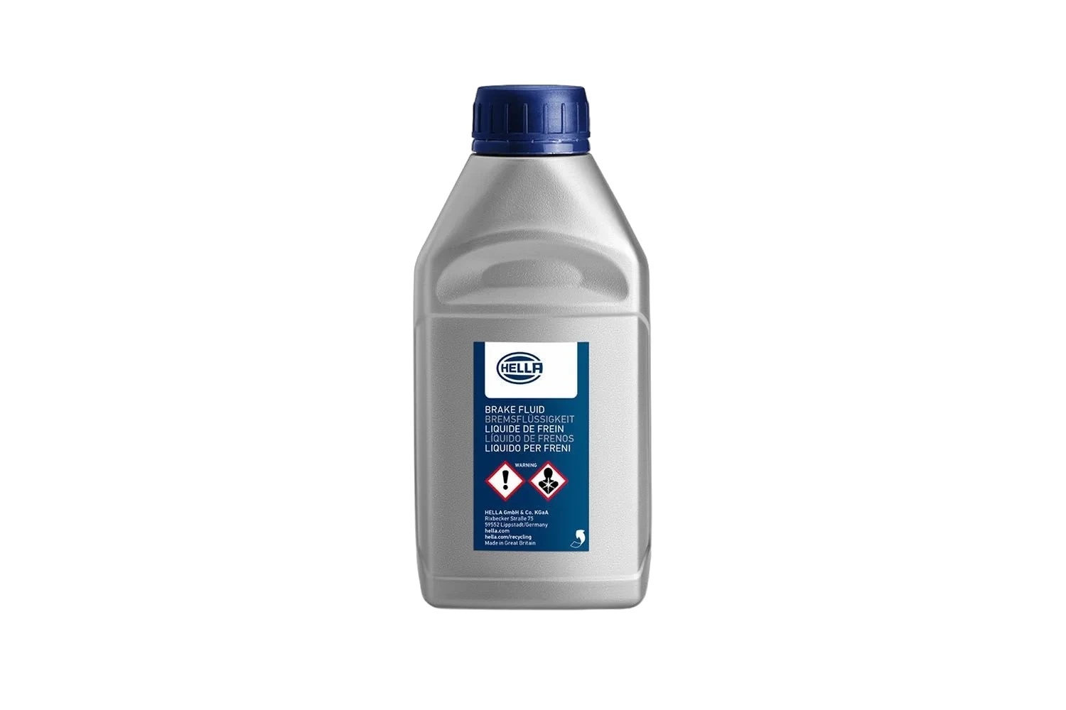 HELLA - 8DF 355 360-101 - Bremsflüssigkeit 95010, Flasche, 1L