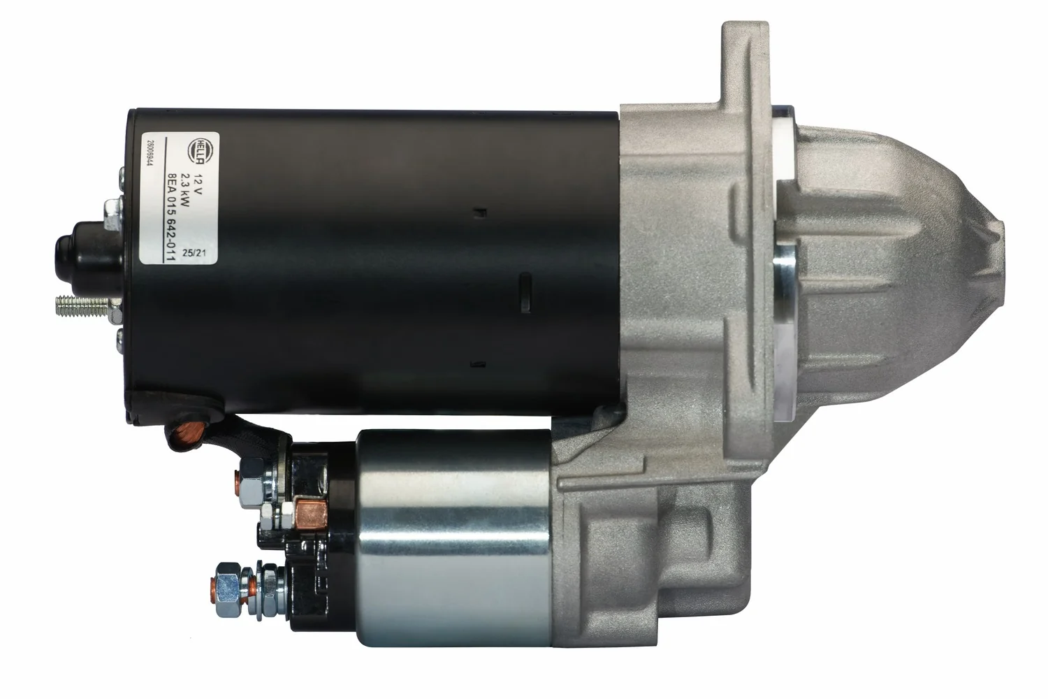 HELLA - 8EA 015 642-011 - Starter/Anlasser, 12V, 2.3kW, für u.a. Ahlmann