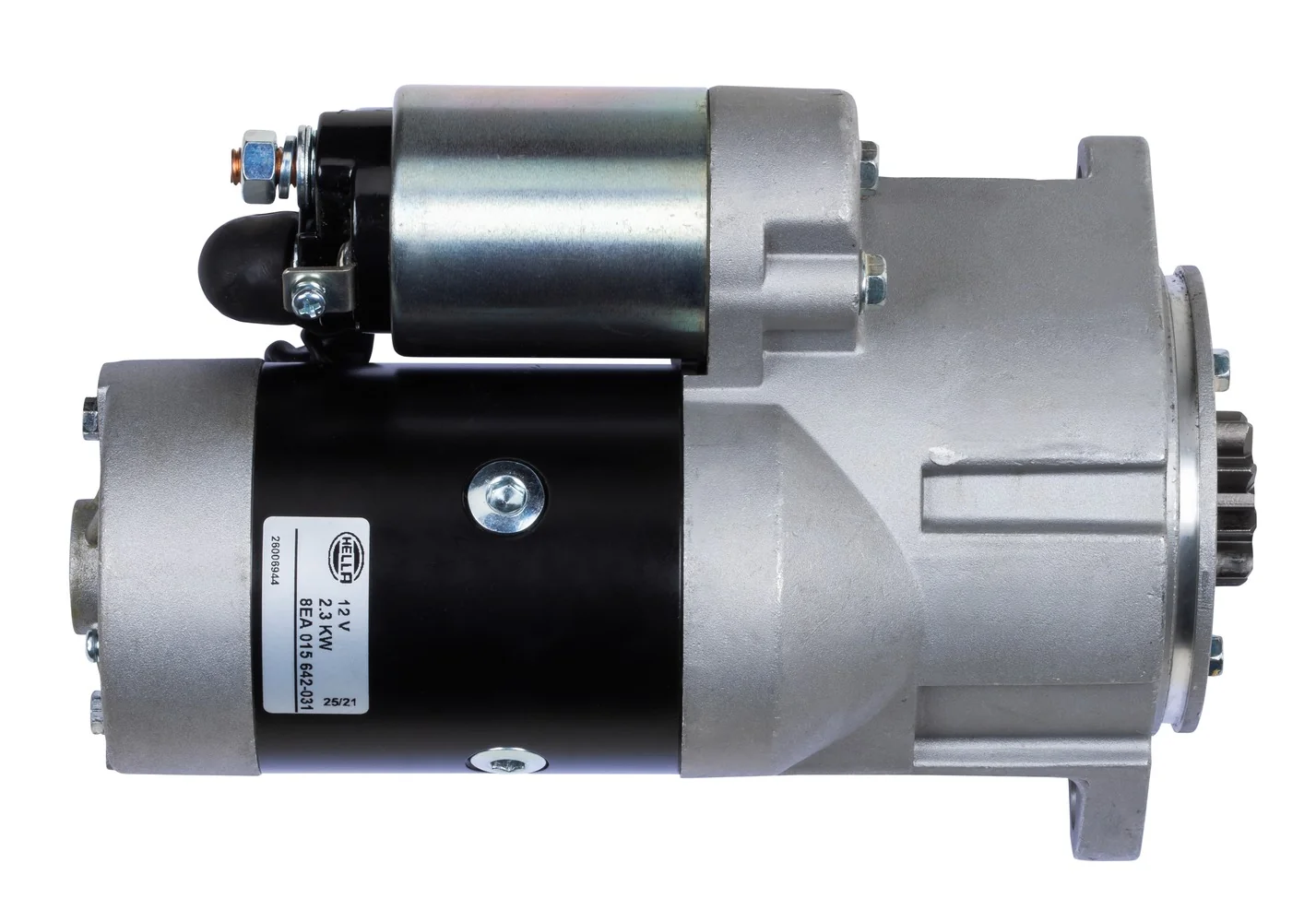 HELLA - 8EA 015 642-031 - Starter/Anlasser, 12V, 2.3kW, für u.a. Yanmar