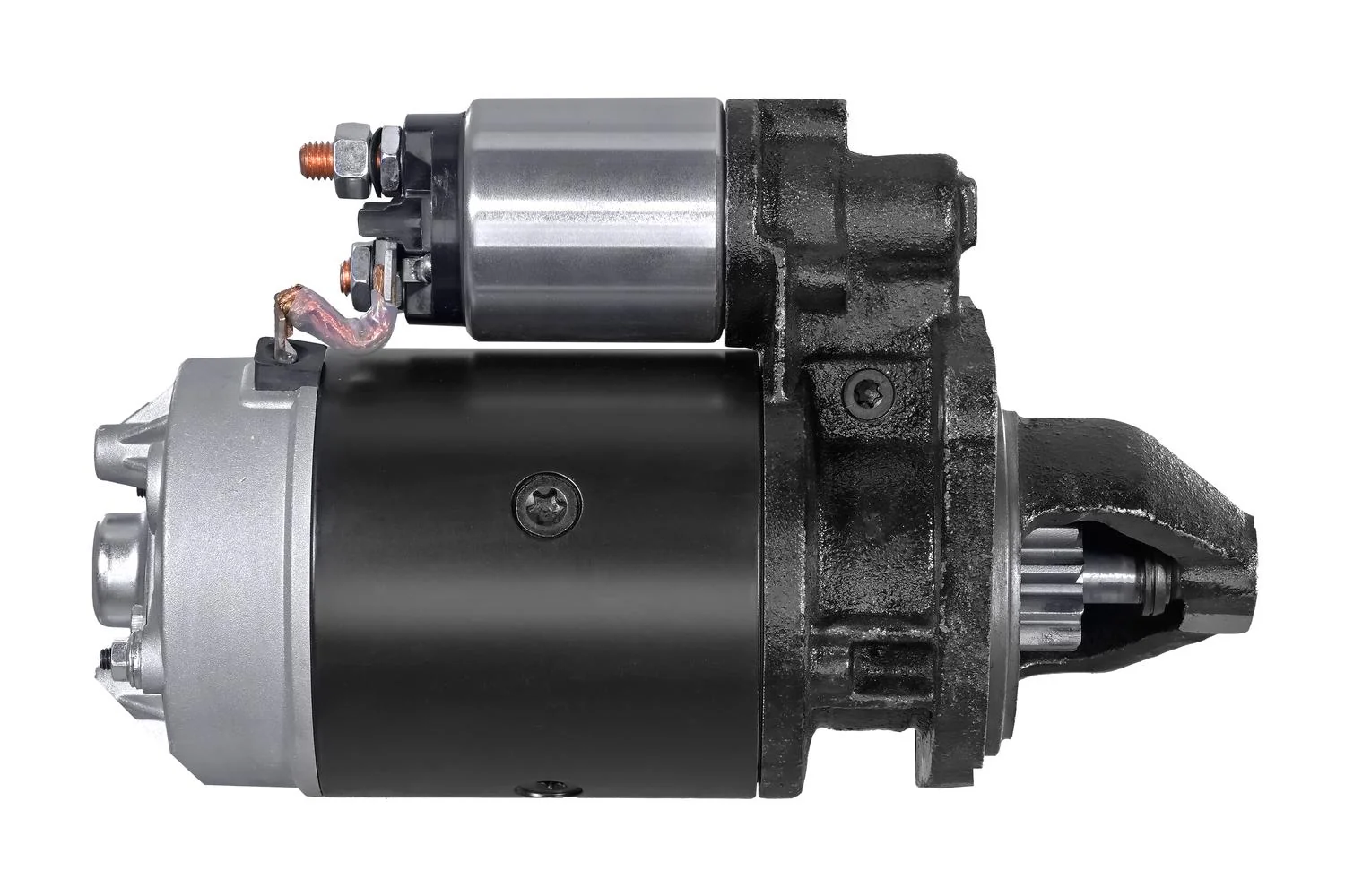 HELLA - 8EA 015 642-781 - Starter/Anlasser, 12V, 2.4kW, für u.a. MASSEY-FERGUSON
