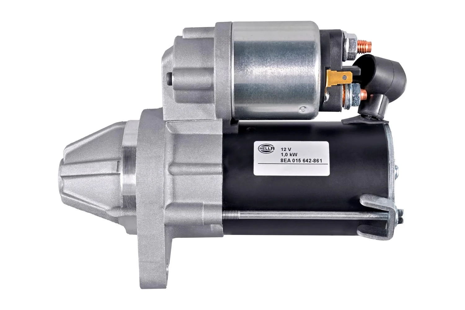 HELLA - 8EA 015 642-861 - Starter/Anlasser, 12V, 1kW, für u.a. Valpadana 1015 HSD