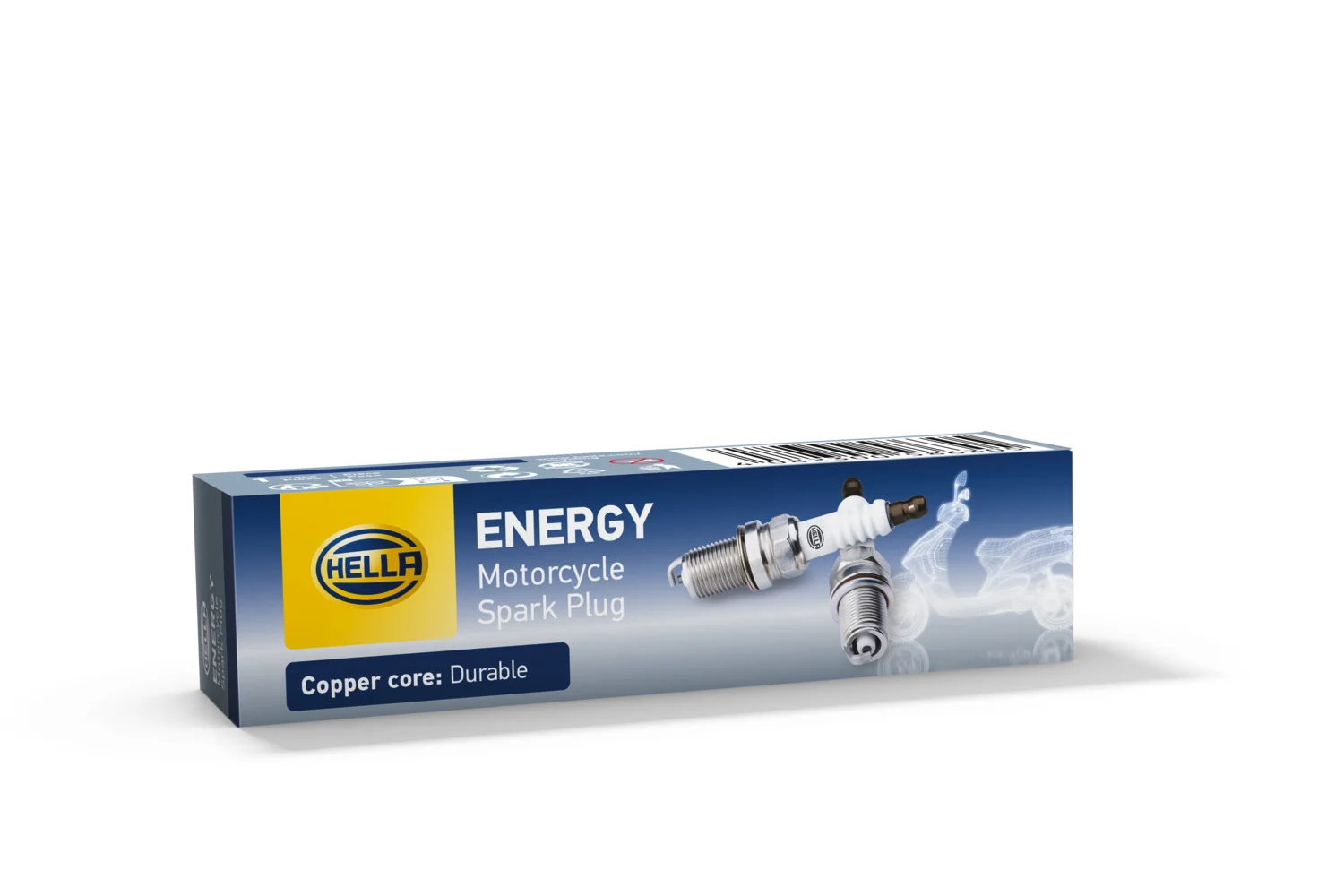 HELLA - 8EH 358 002-111 - Zündkerze, Energy CFM9RP-7D, Schlüsselweite: 16
