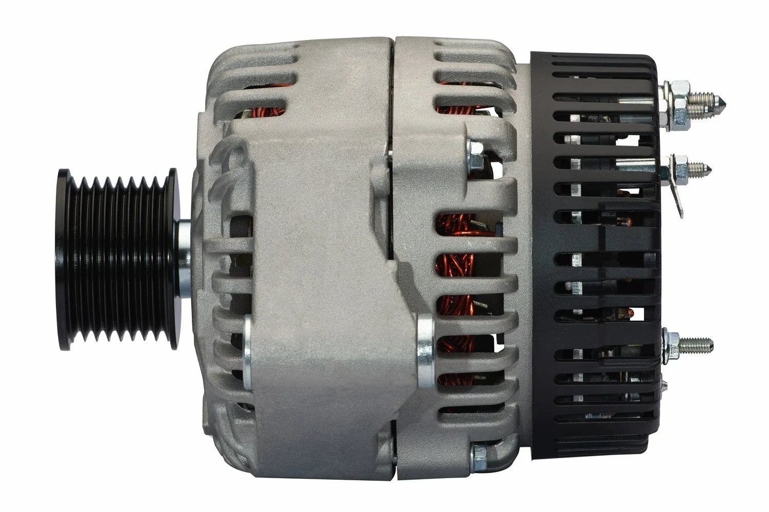 HELLA - 8EL 015 643-061 - Generator/Lichtmaschine, 12V, 95A, für u.a. Renault Ares