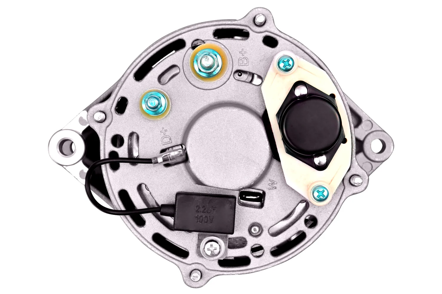 HELLA - 8EL 015 643-231 - Generator/Lichtmaschine, 12V, 65A, für u.a. JOHN DEERE