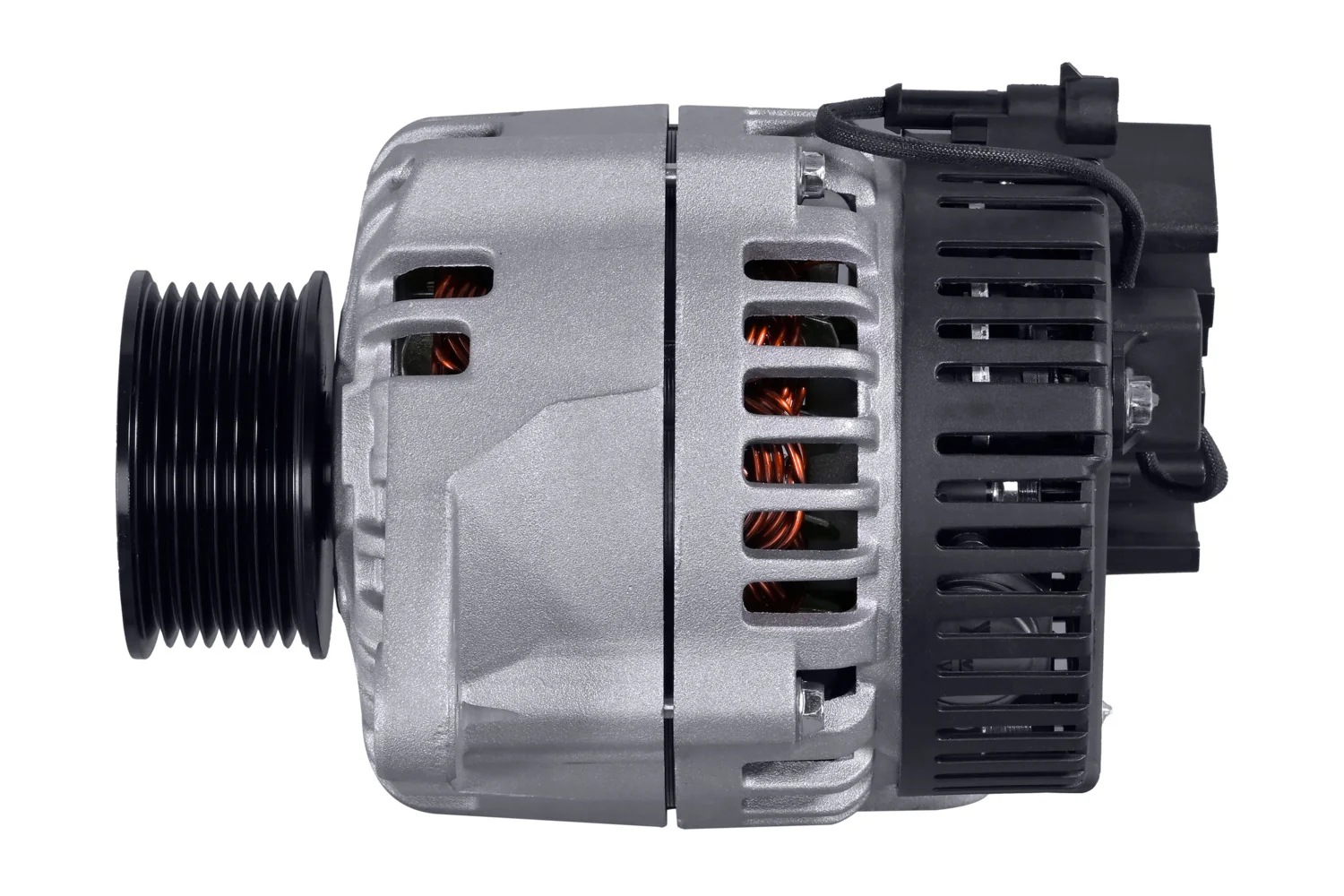 HELLA - 8EL 015 643-571 - Generator/Lichtmaschine, 12V, 120A, für u.a. Case IH MXM / New Holland TM