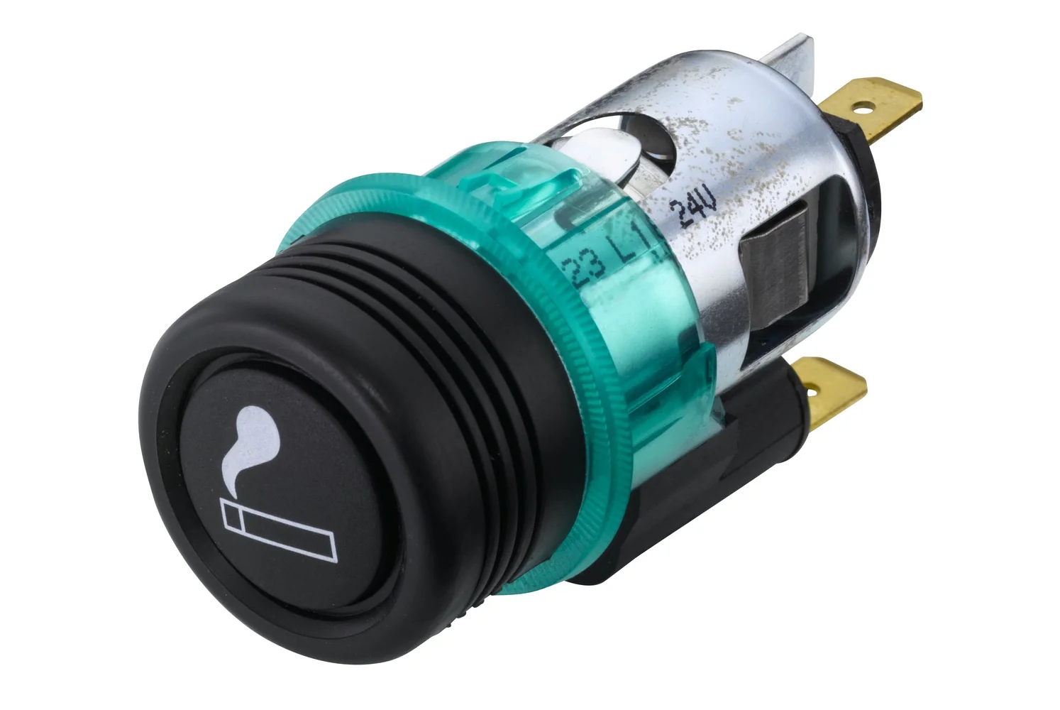 HELLA - 8EZ 008 021-011 - Zigarettenanzünder, 24V, Einbau, Stecker: Flachstecker
