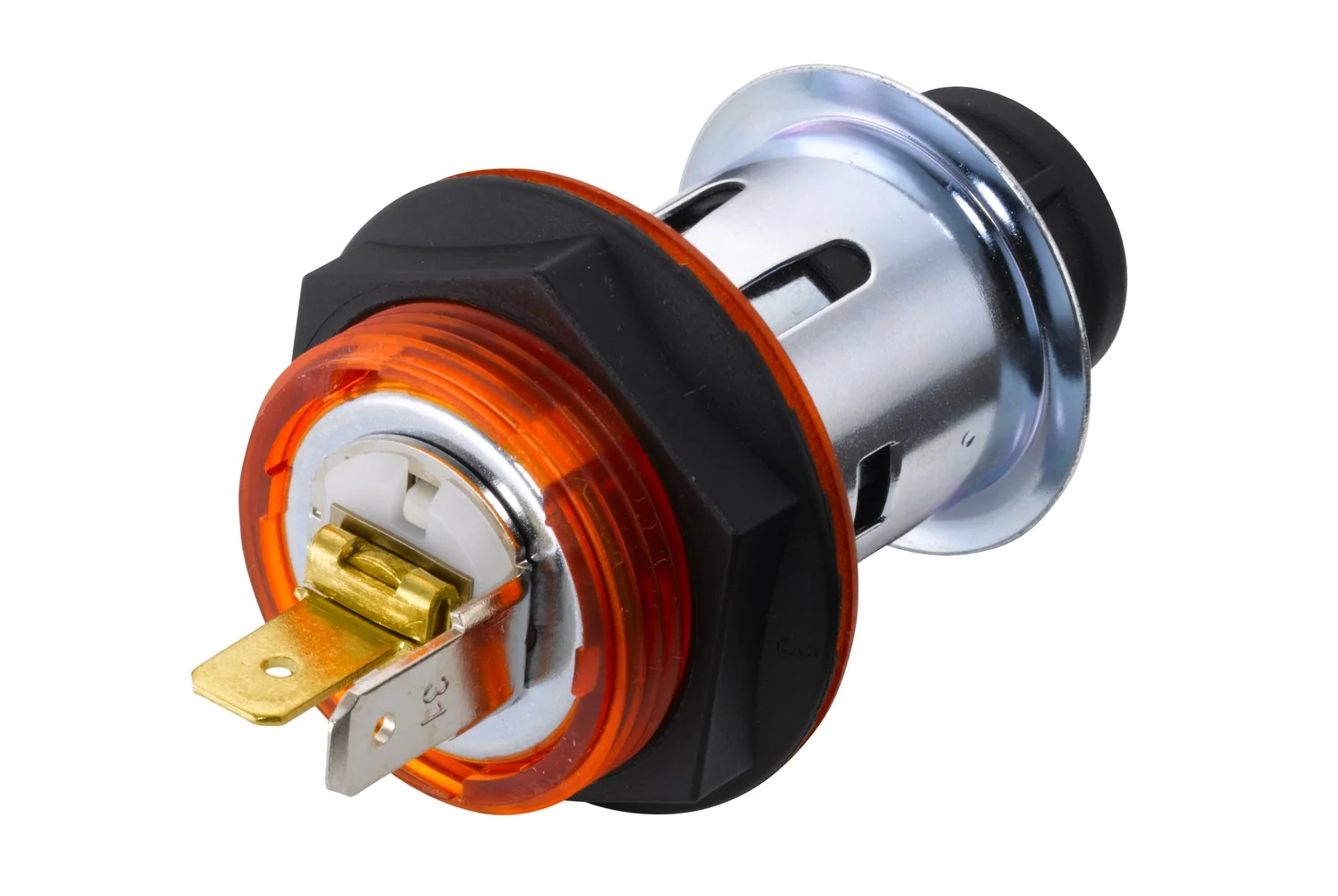 HELLA - 8EZ 008 021-041 - Zigarettenanzünder, 12V, Einbau, Stecker: Flachstecker