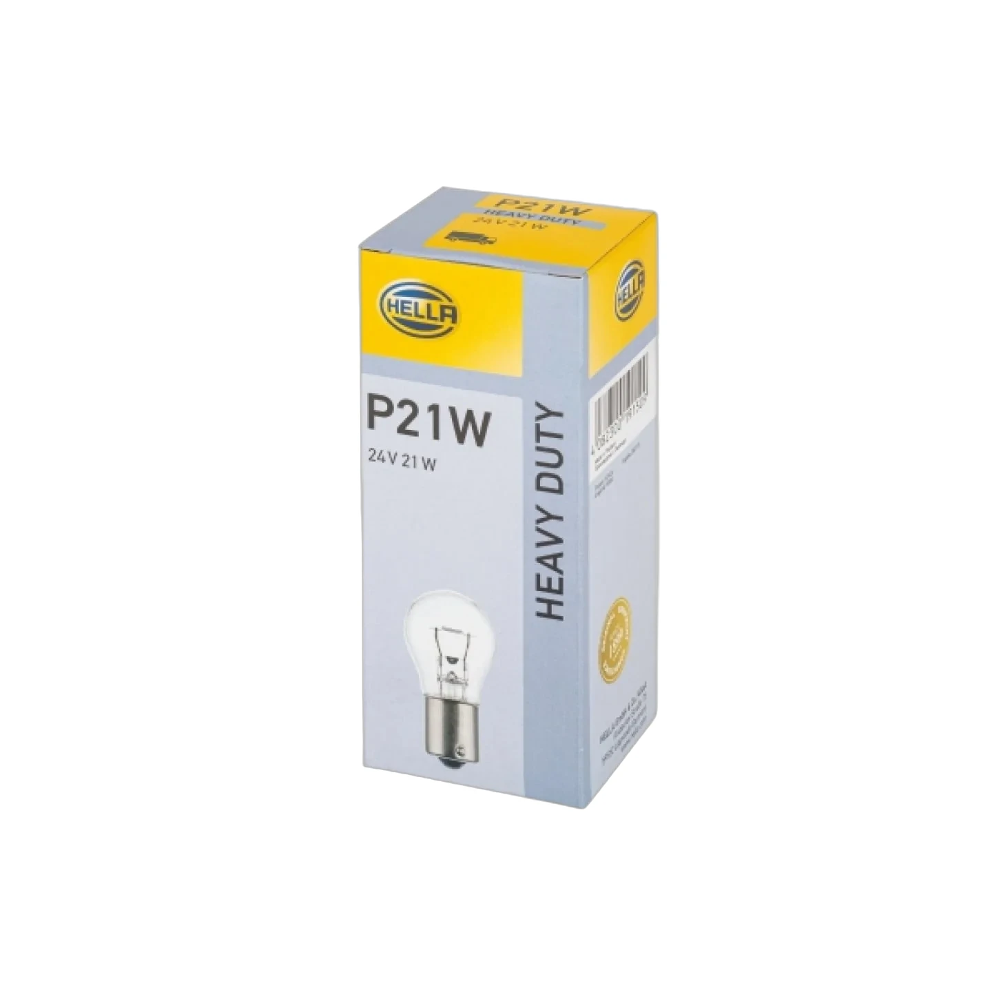 HELLA - 8GA 002 073-123 - Glühlampe, P21W, Standard, 12V, 21W, Menge: 2