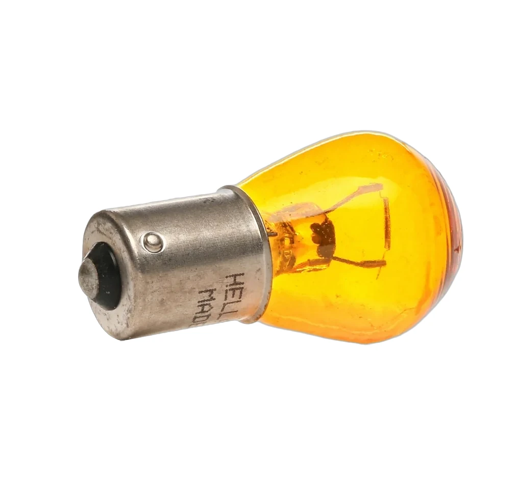 HELLA - 8GA 006 841-133 - Halogen-Glühlampe, PY21W, Long Life, 12V, 21W, Menge: 2