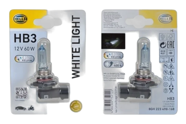 HELLA - 8GH 223 498-011 - Halogen-Glühlampe, H1, Performance, 12V, 55W, Menge: 1