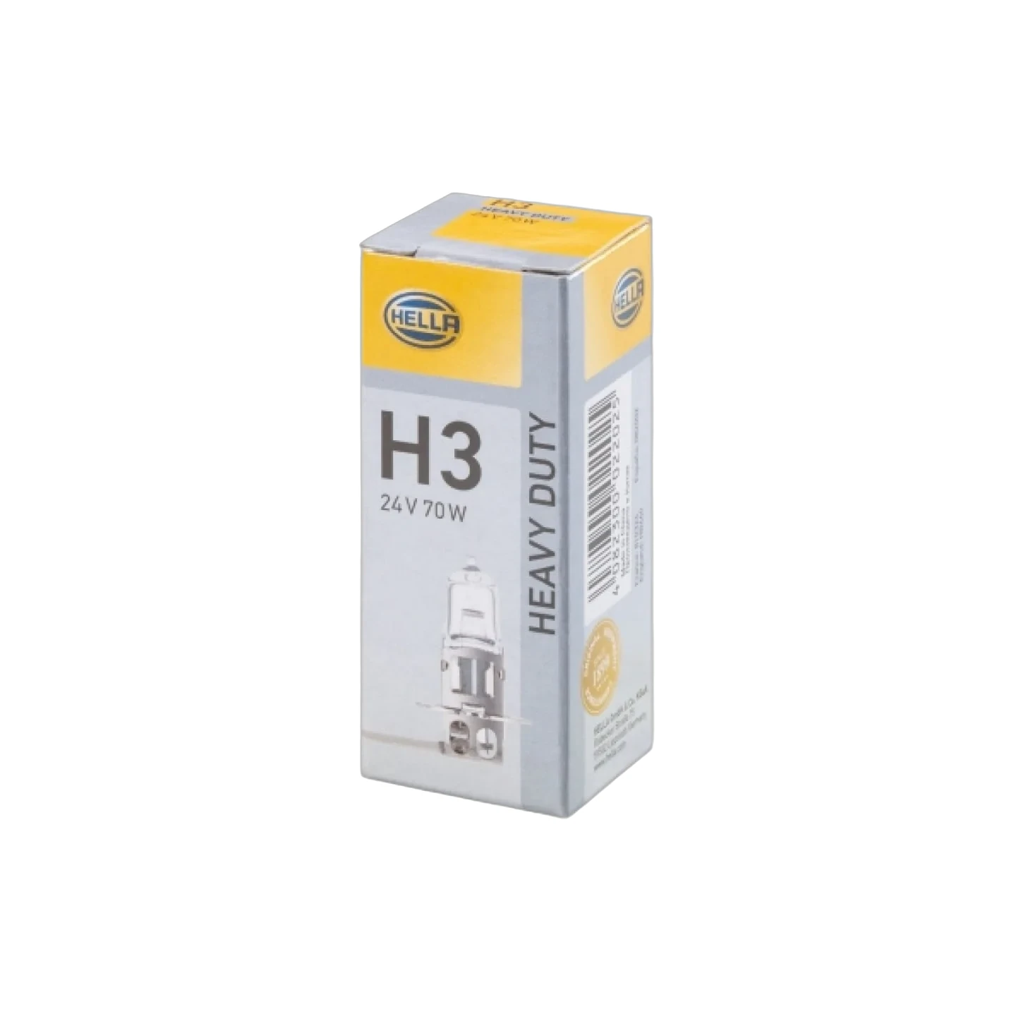 HELLA - 8GJ 178 555-343 - Halogen-Glühlampe, HB5, Standard, 12V, 65/55W, Menge: 1