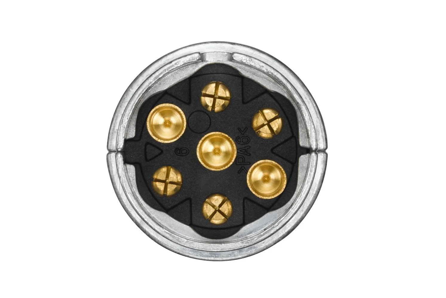 HELLA - 8JA 001 918-011 - Stecker, 12V, 7-polig, Stecker: Flachstecker