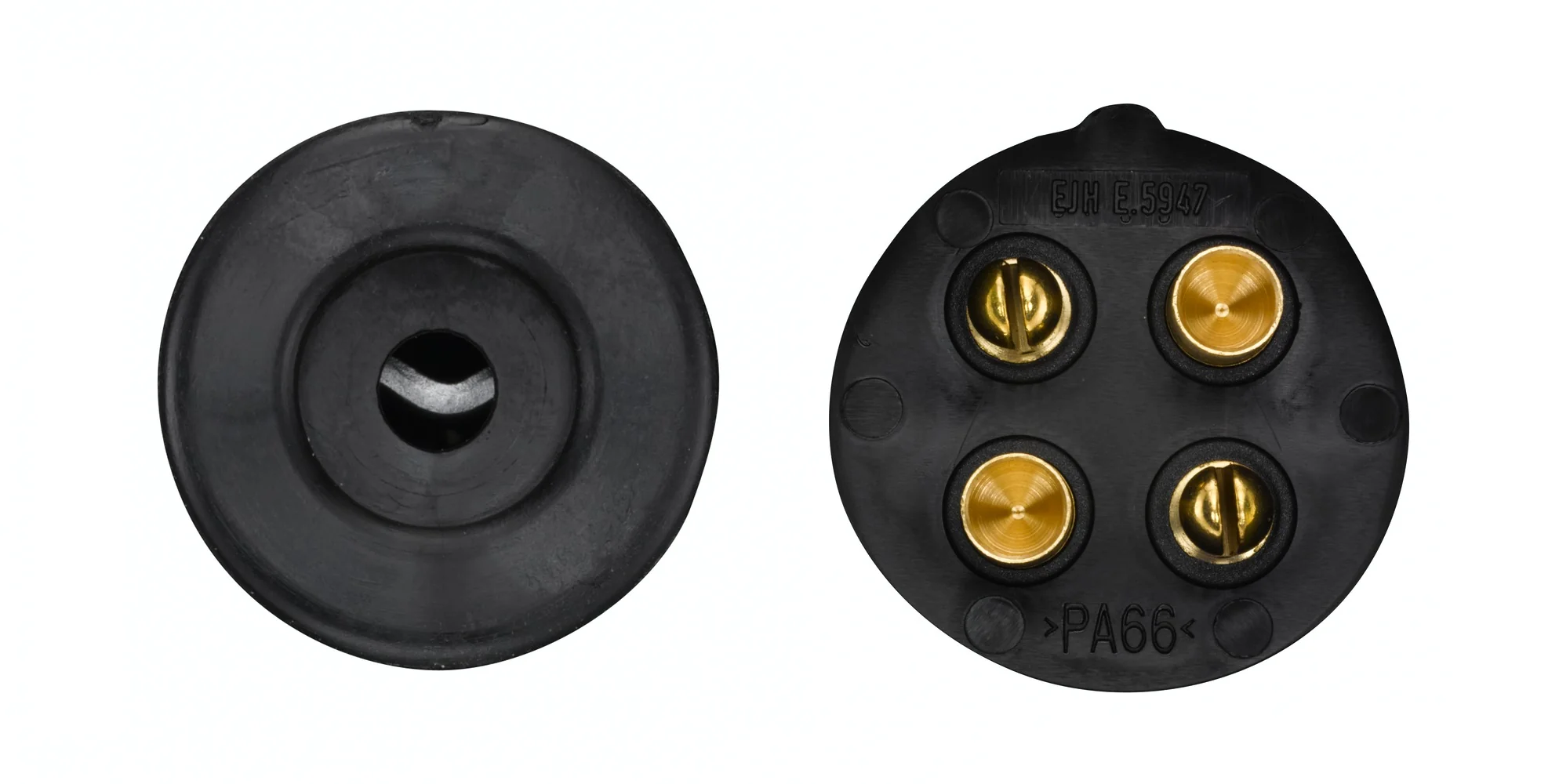 HELLA - 8JA 001 920-011 - Stecker, 4-polig, Stecker: Schraubkontakt, Menge: 1