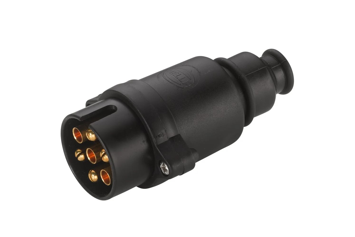 HELLA - 8JA 001 930-001 - Stecker, 12V, 7-polig, Stecker: Schraubkontakt, Menge: 1