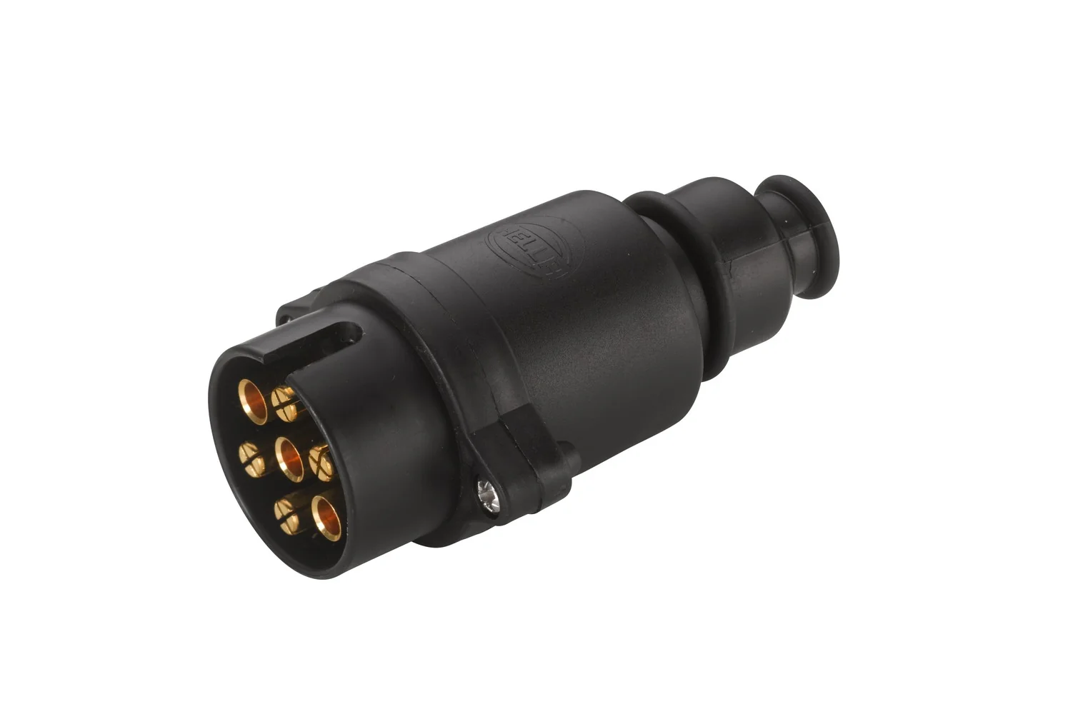 HELLA - 8JA 001 930-041 - Stecker, 12V, 7-polig, Stecker: Flachstecker, Menge: 25
