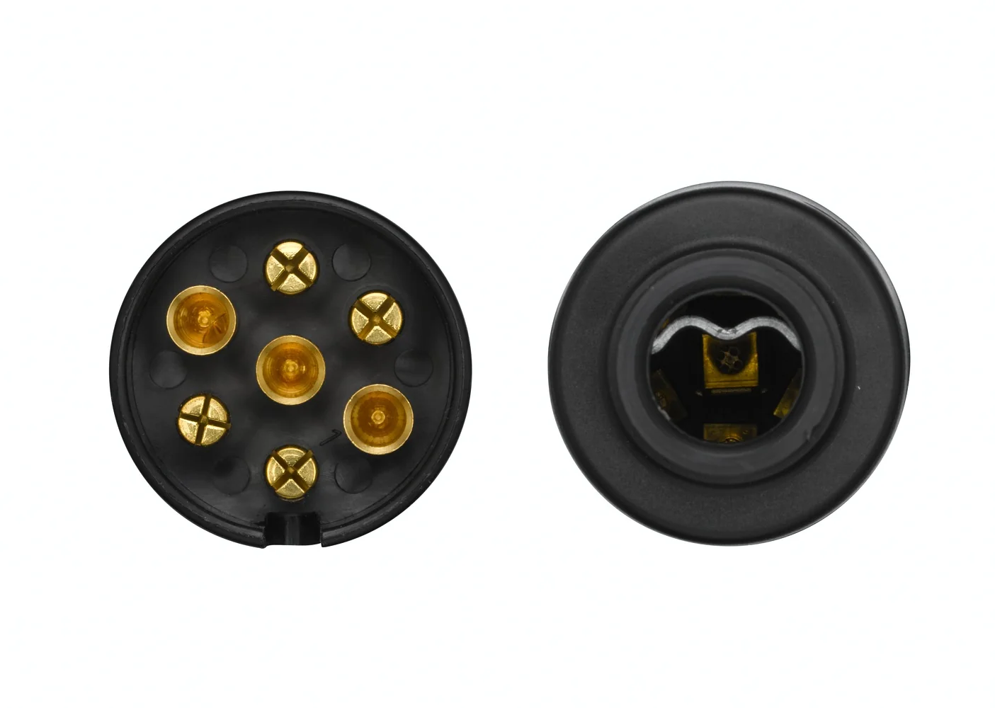 HELLA - 8JA 001 930-041 - Stecker, 12V, 7-polig, Stecker: Flachstecker, Menge: 25