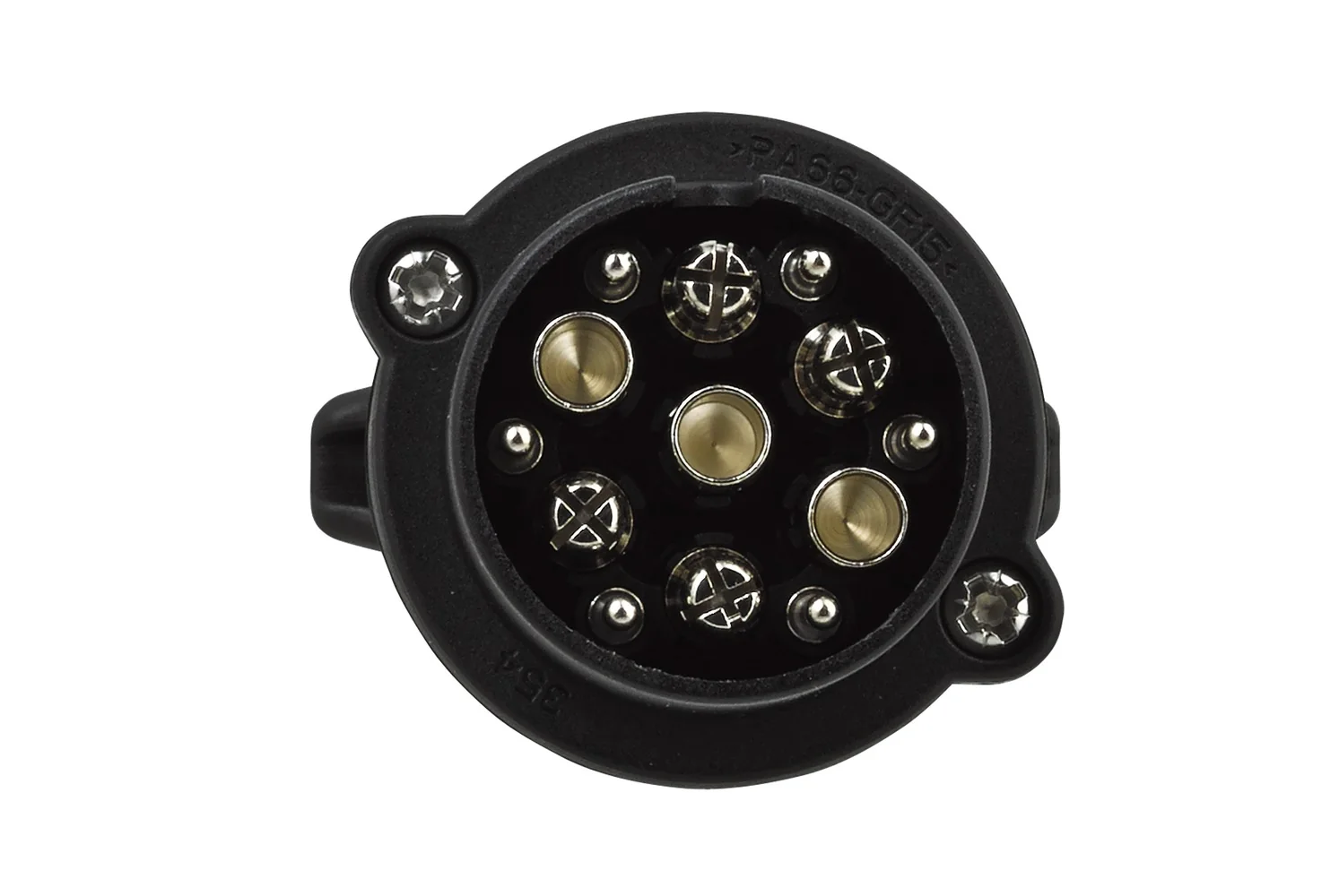 HELLA - 8JA 005 951-061 - Stecker, 12V, 7-polig, Stecker: Schraubkontakt, Menge: 1