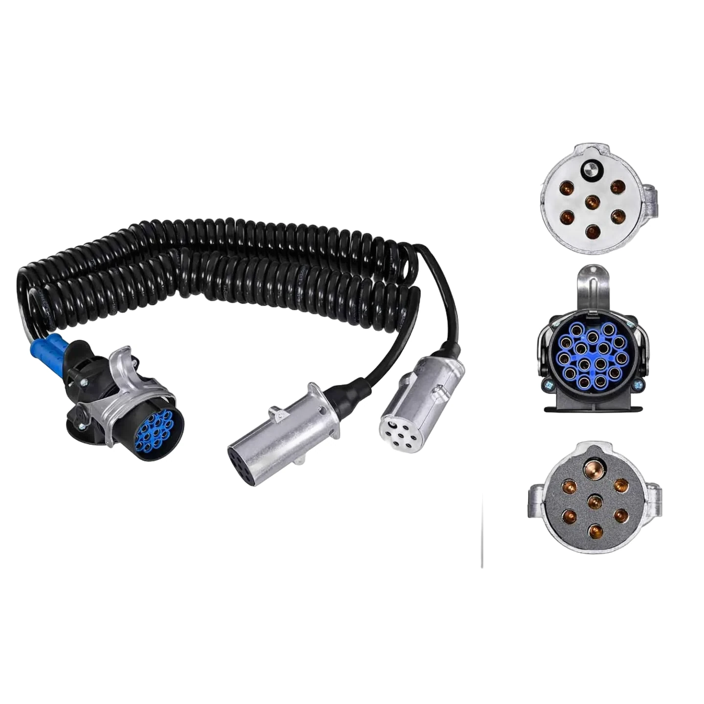 HELLA - 8JA 005 952-041 - Adapterkabel, Anhängersteckdose, 24V, Menge: 1