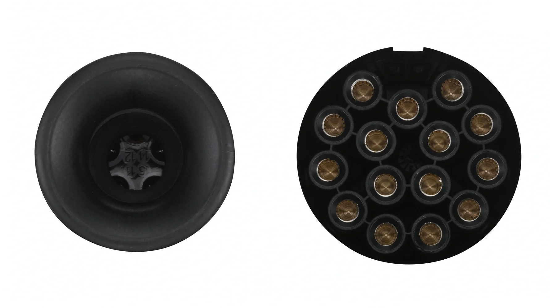HELLA - 8JA 007 241-021 - Stecker, 24V, 15-polig, Schraubanschluss, Menge: 1