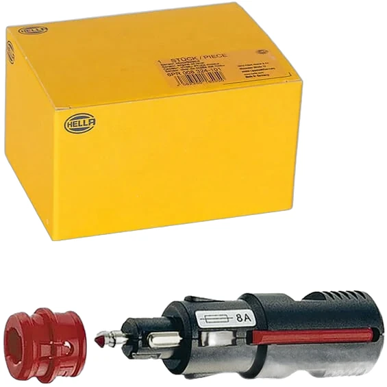 HELLA - 8JA 007 589-002 - Stecker, 1-polig, Stecker: Schraubkontakt, Menge: 1