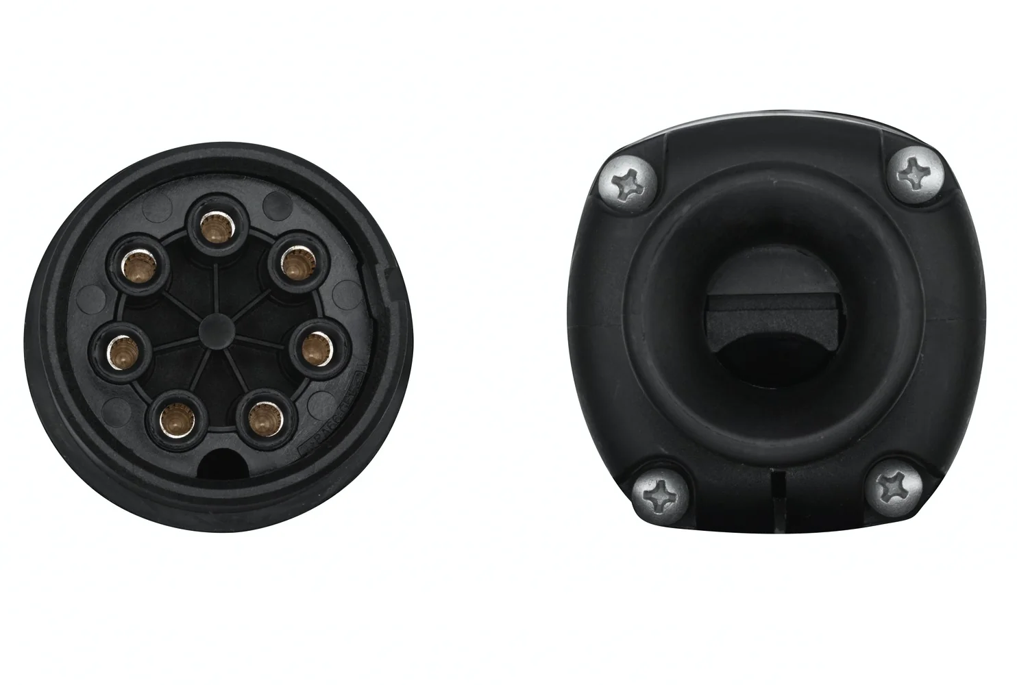 HELLA - 8JA 011 896-001 - Stecker, 12V, 7-polig, Stecker: Schraubkontakt, Menge: 1