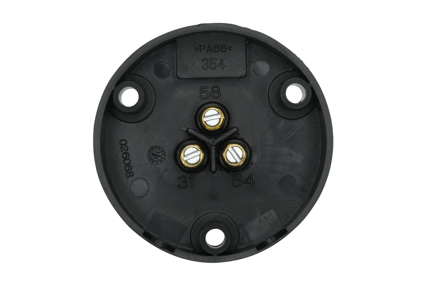 HELLA - 8JB 001 933-031 - Steckdose, 3-polig, Schraubanschluss, Stecker: Schraubkontakt, Menge: 1