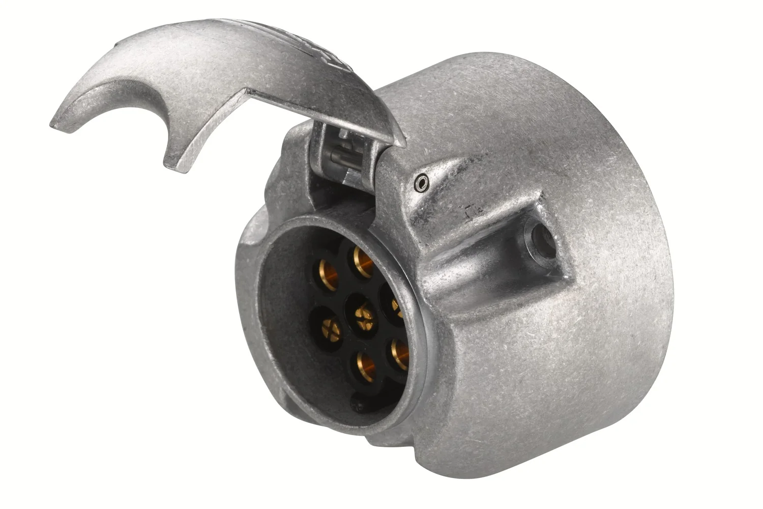 HELLA - 8JB 001 941-041 - Steckdose, 7-polig, Flachsteckanschluss, Stecker: Flachstecker, Menge: 25