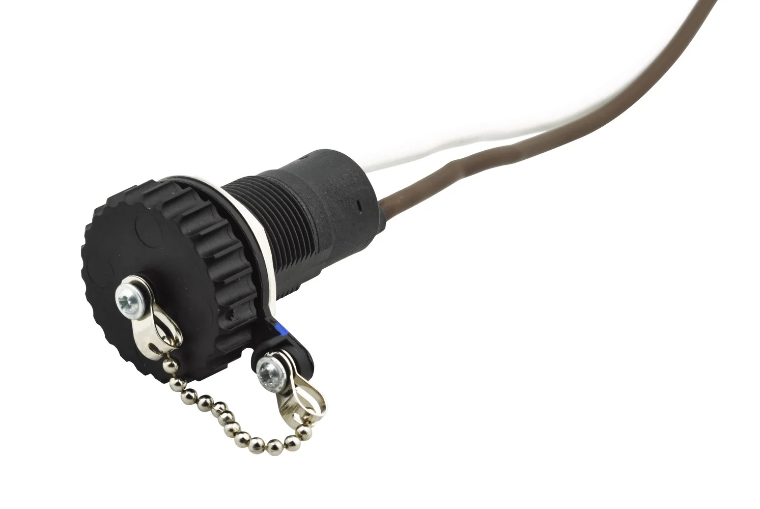 HELLA - 8JB 001 946-101 - Steckdose, 24V, 2-polig, vormontiert, Stecker: Flachstecker, Menge: 1
