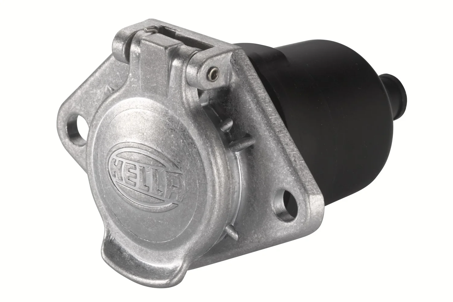 HELLA - 8JB 003 833-031 - Steckdose, 24V, 7-polig, Flachsteckanschluss, Stecker: Flachstecker, Menge: