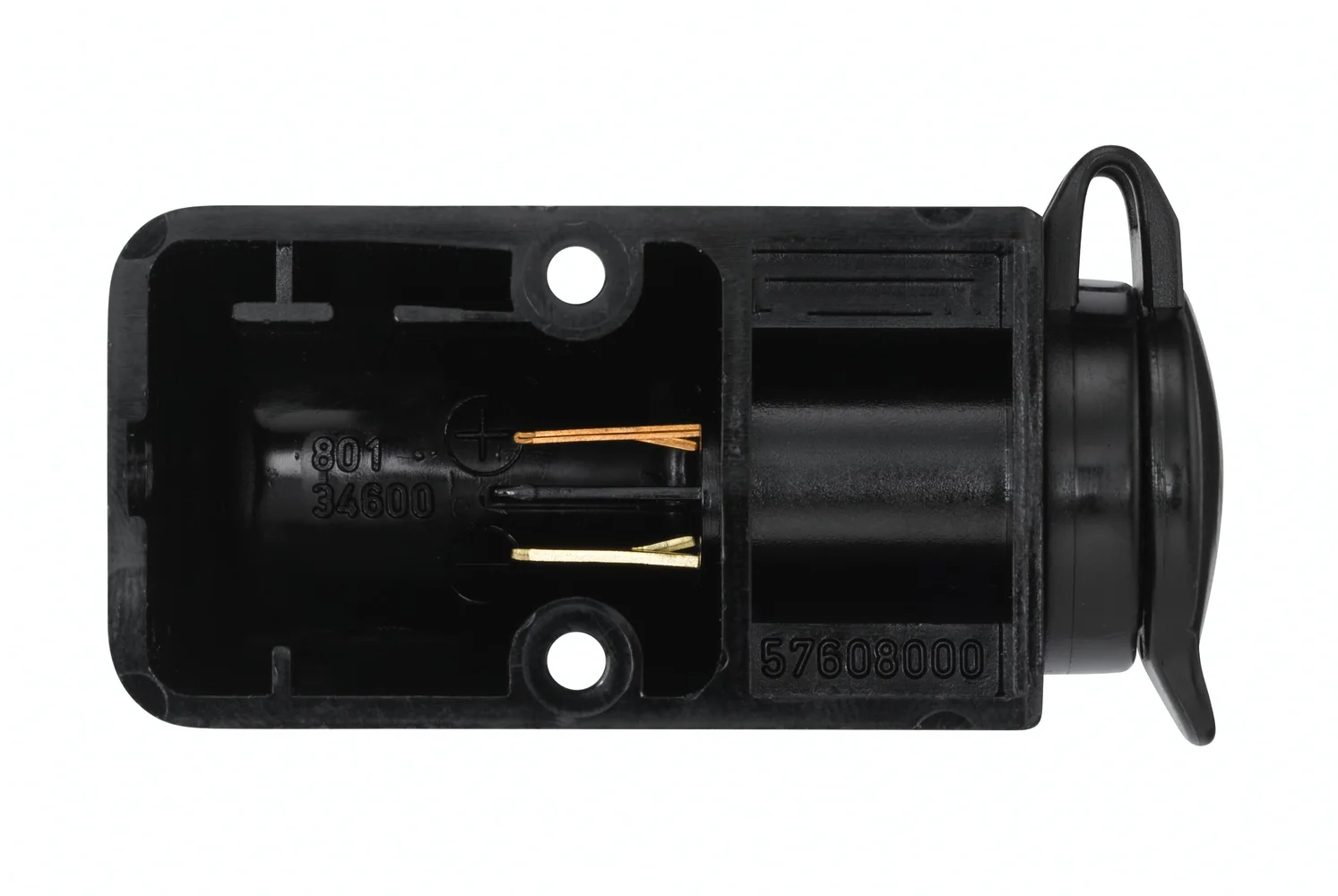 HELLA - 8JB 004 123-031 - Steckdose, 1-polig, Stecker: Flachstecker, Menge: 1