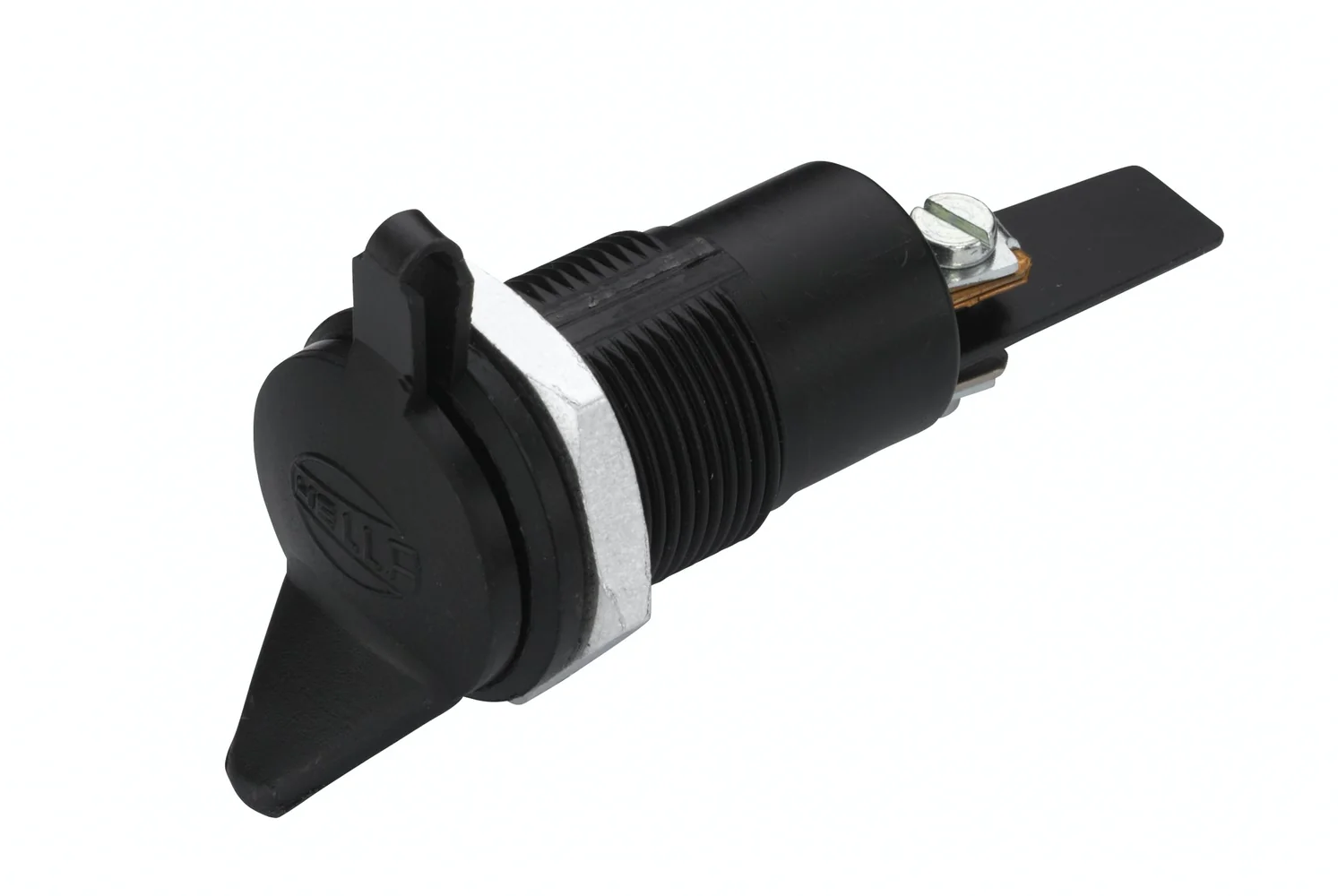 HELLA - 8JB 004 777-011 - Steckdose, 2-polig, Schraubanschluss, Stecker: Schraubkontakt, Menge: 5