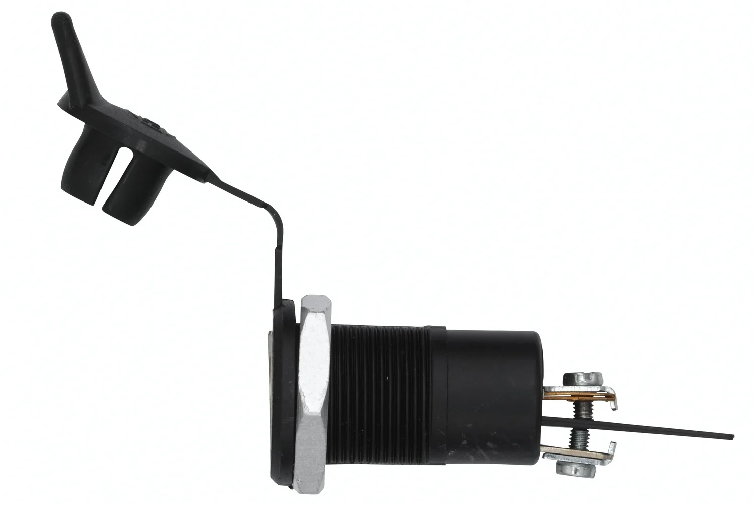 HELLA - 8JB 004 777-011 - Steckdose, 2-polig, Schraubanschluss, Stecker: Schraubkontakt, Menge: 5