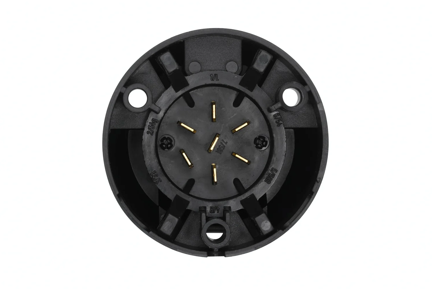 HELLA - 8JB 006 462-001 - Steckdose, 7-polig, Stecker: Flachstecker, Menge: 25