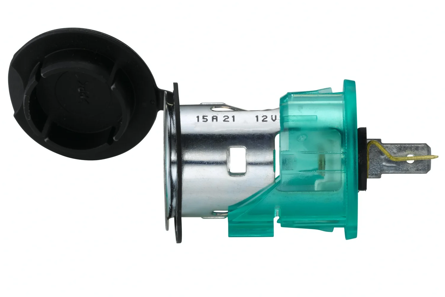HELLA - 8JB 008 023-001 - Steckdose, 12V, 2-polig, Einbau, Stecker: Flachstecker