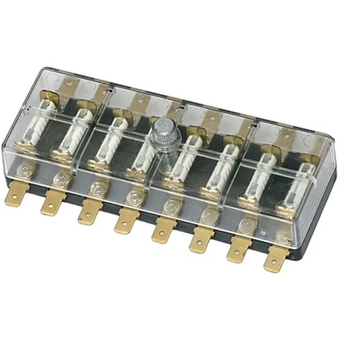 HELLA - 8JD 005 993-002 - Sicherungsdose, für ATO-Sicherung, 5-polig, Anschlussanzahl: 10, 30A, trans