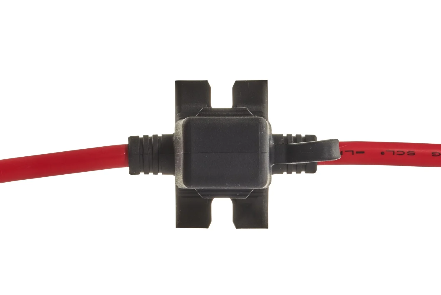 HELLA - 8JD 743 557-111 - Sicherungshalter, für JCASE-Sicherung, rot, Menge: 1