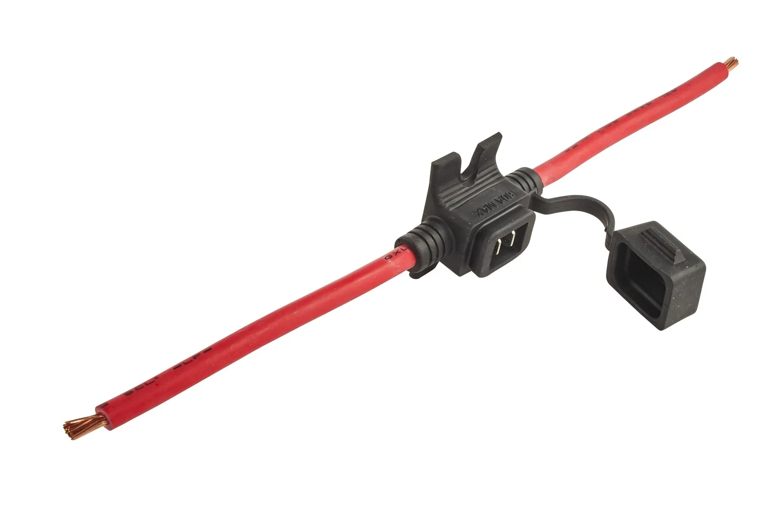HELLA - 8JD 743 557-121 - Sicherungshalter, für niedrige JCASE-Sicherung, rot, Menge: 1