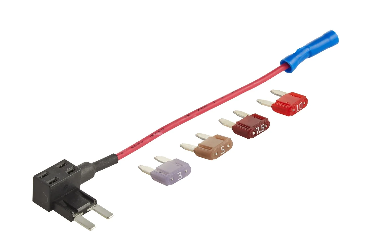 HELLA - 8JD 743 557-801 - Sicherungshalter, für Mini-Flachstecksicherung, rot, Menge: 1
