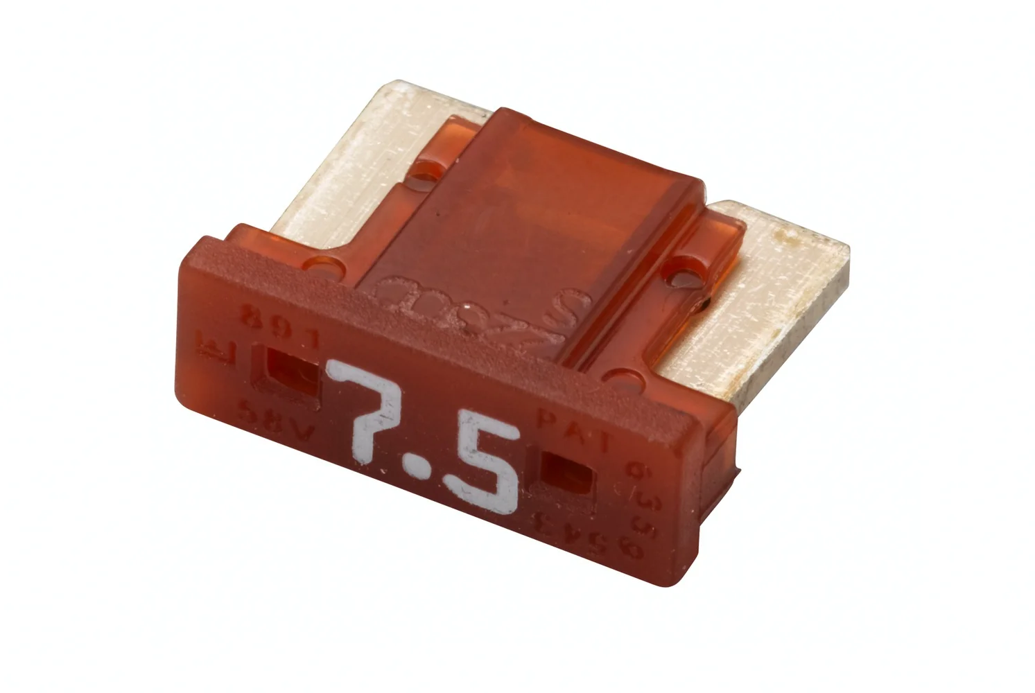 HELLA - 8JS 728 596-302 - Sicherung, niedrige Mini-Flachstecksicherung, 7.5A, braun
