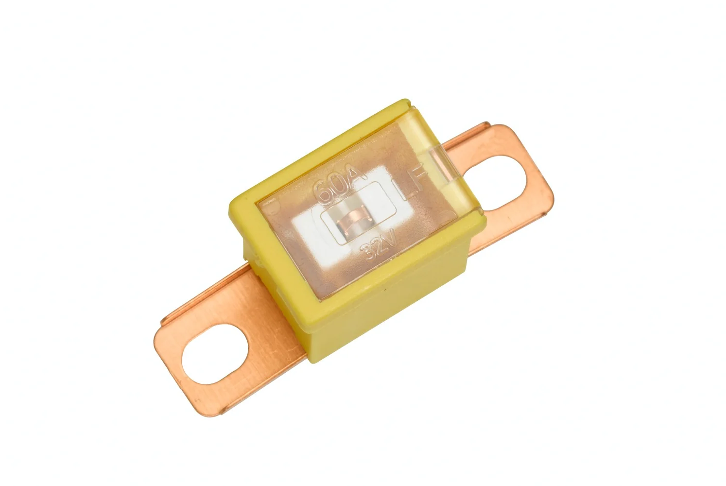 HELLA - 8JS 740 026-531 - Sicherung, PAL-Blocksicherung Serie2, 60A, gelb (amber)