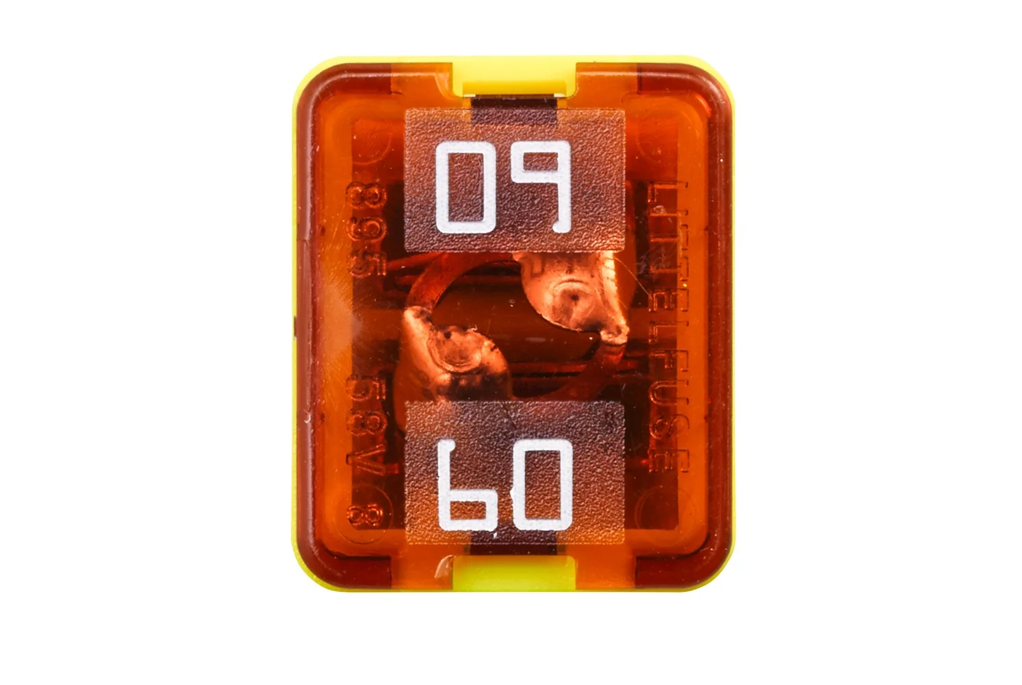 HELLA - 8JS 740 026-781 - Sicherung, für niedrige JCASE-Sicherung, 60A, gelb (amber)