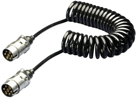 HELLA - 8KA 004 797-021 - Elektrowendel, mit Schraube, 7-polig, 12V, PU (Polyurethan)/Metall, Menge: