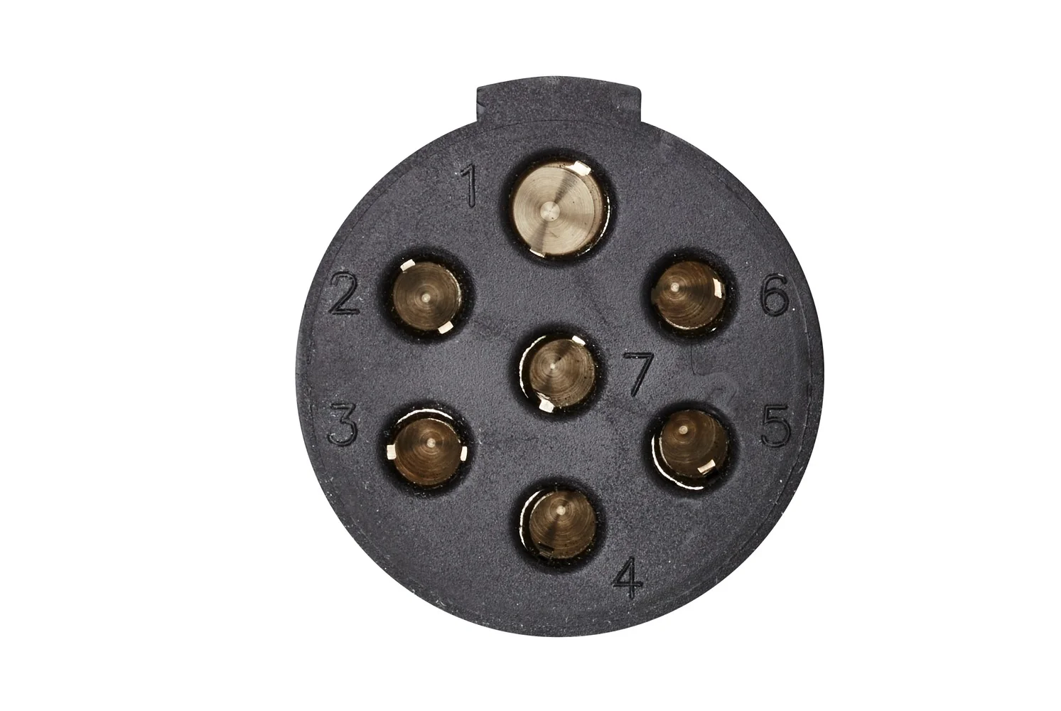 HELLA - 8KA 004 797-041 - Elektrowendel, 7-polig, 24V, PU (Polyurethan), Menge: 1