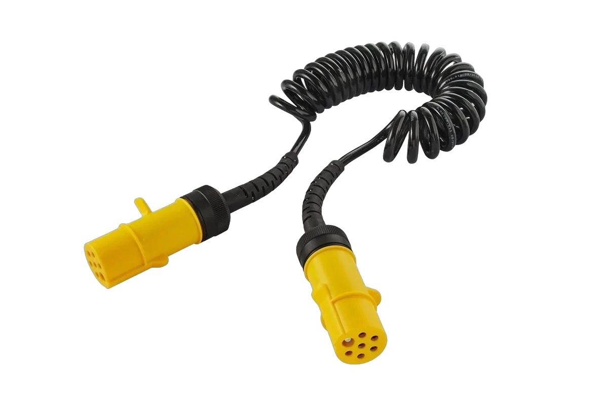 HELLA - 8KA 004 797-101 - Elektrowendel, mit Befestigungsbügel, 7-polig, 24V, Metall/PU (Polyurethan)