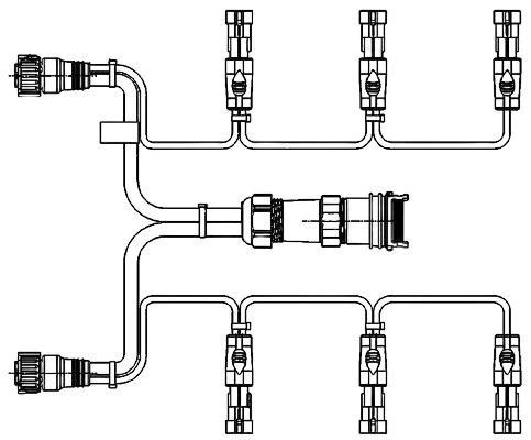 HELLA - 8KA 340 819-431 - Kabelsatz, Heckleuchte EasyConn, 15/7-polig, Kabel: 2000mm