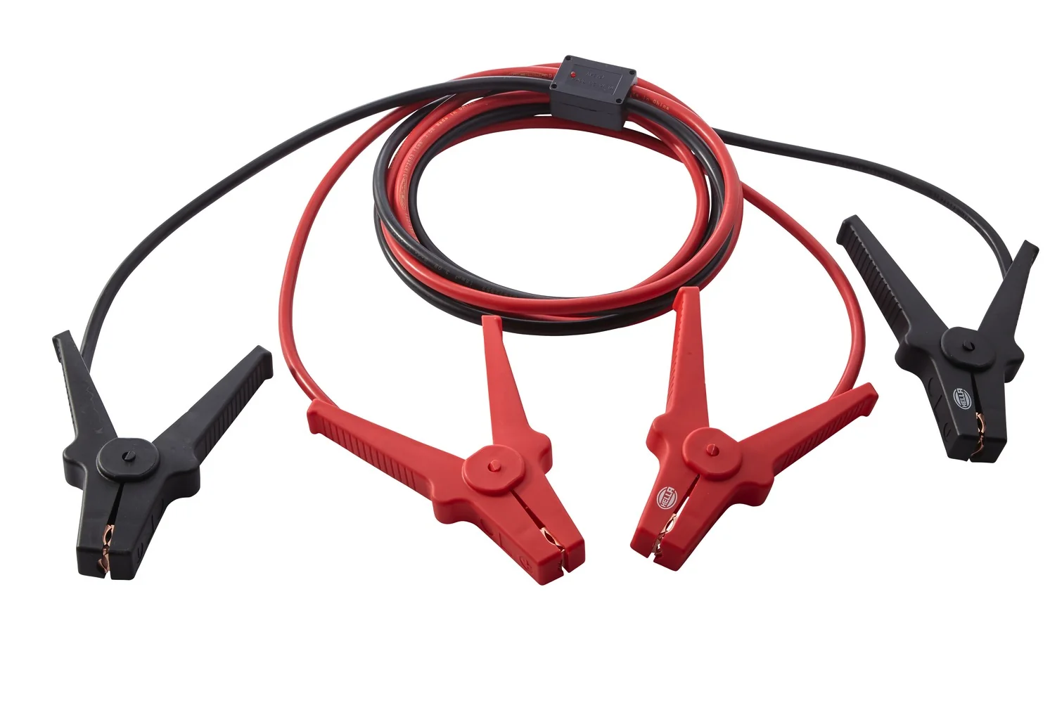 HELLA - 8KS 236 689-011 - Starthilfekabel, 12/24V, 220A, 3m, mit Überspannungsschutz/mit Aufbewahrungs